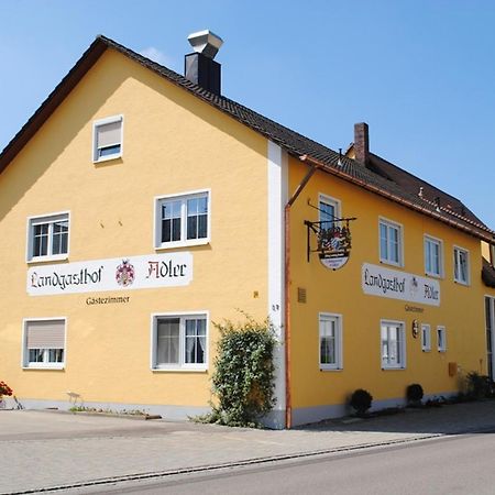 Landgasthof Adler Aislingen Exterior foto