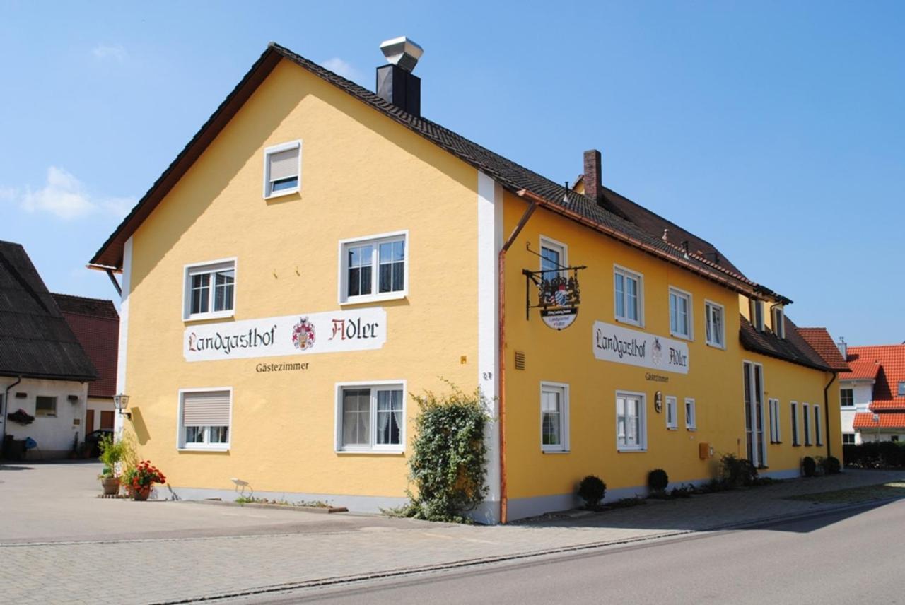 Landgasthof Adler Aislingen Exterior foto